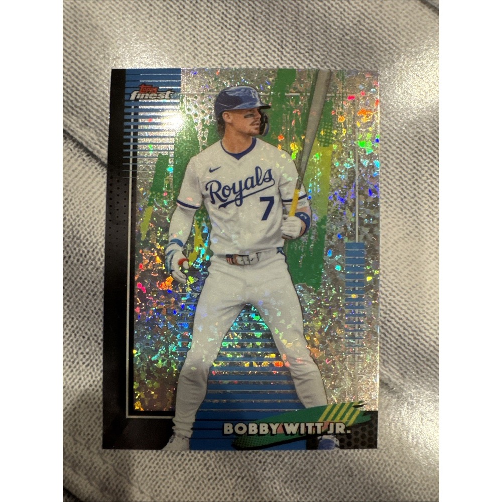 2026 Topps Finest Bobby Witt Jr. #7 Mini Diamond Refractor SP Kansas City Royals